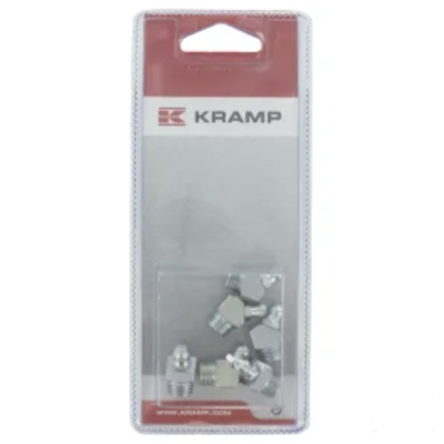 Racor Engrase M10 X 1 - 45º 6 Unidades