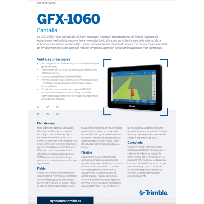 Pantalla GFX-1060 TRIMBLE
