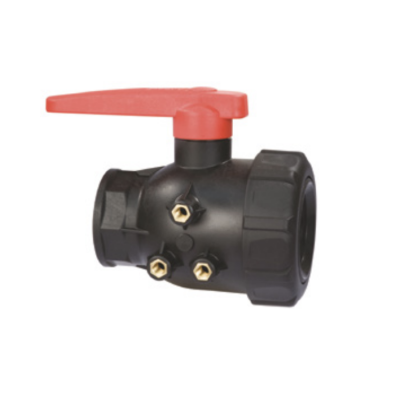 Válvula De Bola Manual 2 vias H-H 1 1/4 "
